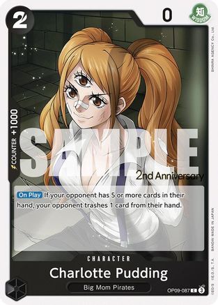 Charlotte Pudding (OP09-087) - Emperors in the New World: 2nd Anniversary Tournament Cards