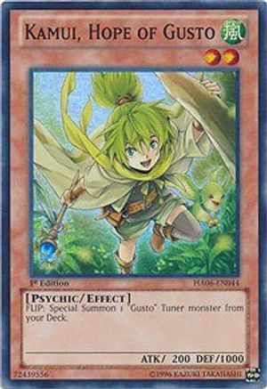 Kamui, Hope of Gusto [HA06-EN044] Super Rare