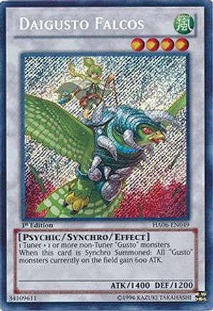 Daigusto Falcos [HA06-EN049] Secret Rare