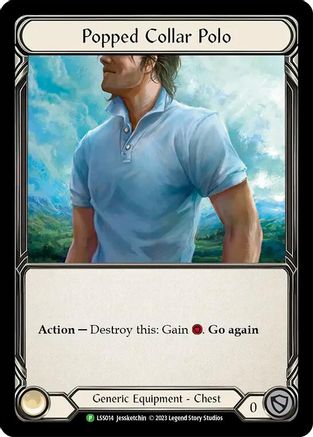 Popped Collar Polo - LSS014 (LSS014) - Flesh and Blood: Promo Cards