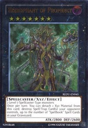 Hierophant of Prophecy [REDU-EN045] Ultimate Rare