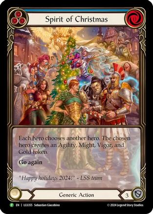 Spirit of Christmas - LGS355 (LGS355) - Flesh and Blood: Promo Cards