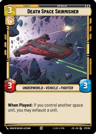 Death Space Skirmisher (217/257) - Jump to Lightspeed