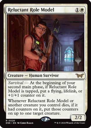 Reluctant Role Model (-026) - Promo Pack: Duskmourn: House of Horror