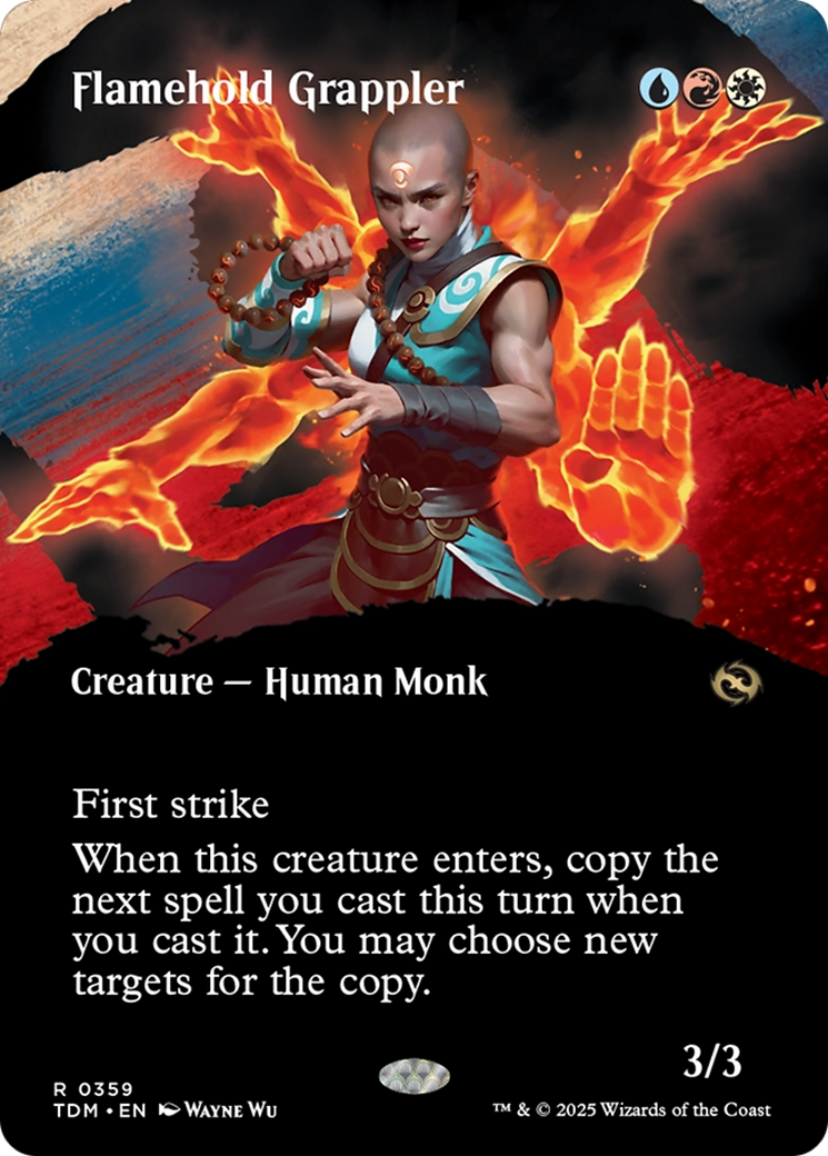Flamehold Grappler (Borderless) (TDM-359) - Tarkir: Dragonstorm