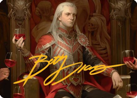 Edgar Markov Art Card (Gold-Stamped Signature) (-024) - Art Series: Innistrad Remastered