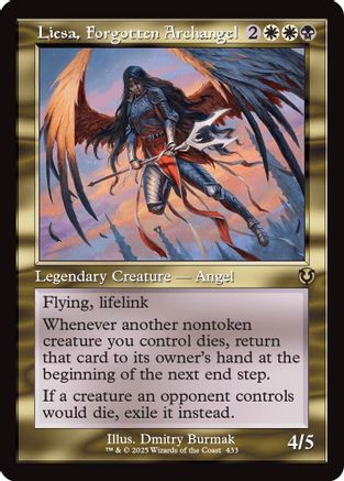 Liesa, Forgotten Archangel (Retro Frame) (-433) - Innistrad Remastered