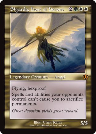 Sigarda, Host of Herons (Retro Frame) (-434) - Innistrad Remastered