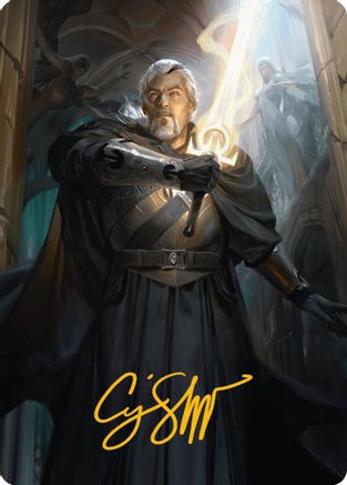 Odric, Lunarch Marshal Art Card (Gold-Stamped Signature) (-001) - Art Series: Innistrad Remastered