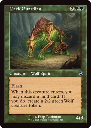 Pack Guardian (Retro Frame) (-316) - Innistrad Remastered