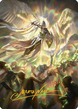 Vanquish the Horde Art Card (Gold-Stamped Signature) (-004) - Art Series: Innistrad Remastered