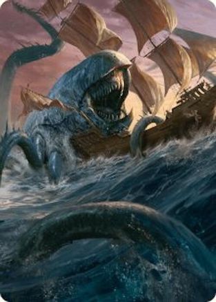 Hullbreaker Horror Art Card (-005) - Art Series: Innistrad Remastered