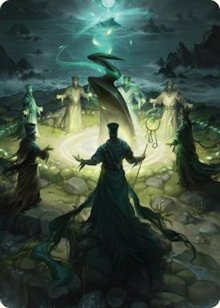 Cryptolith Rite Art Card (-014) - Art Series: Innistrad Remastered