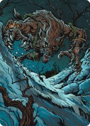 Ravager of the Fells Art Card (-021) - Art Series: Innistrad Remastered