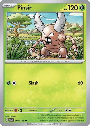 Pinsir - SV Prismatic Evolutions