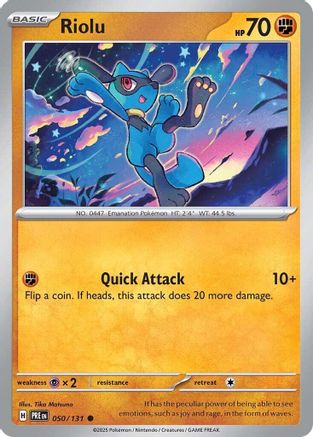 Riolu - SV Prismatic Evolutions