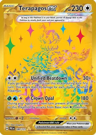 Terapagos ex - 180/131 - SV Prismatic Evolutions