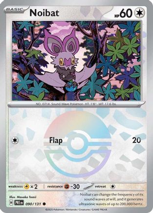 Noibat (Poke Ball Pattern) - SV Prismatic Evolutions