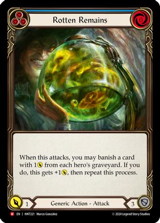 Rotten Remains (HNT221) - The Hunted Cold Foil