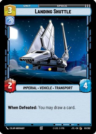 Landing Shuttle (63/262) - Jump to Lightspeed