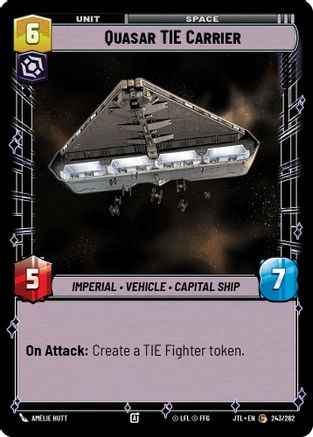 Quasar TIE Carrier (243/257) - Jump to Lightspeed