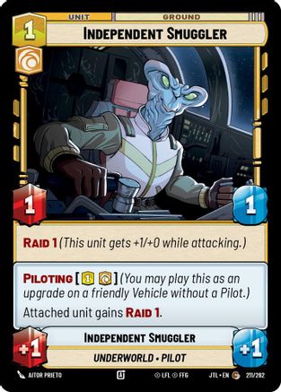 Independent Smuggler (211/257) - Jump to Lightspeed