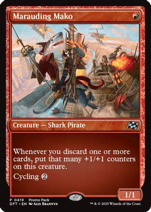 Marauding Mako (-419) - Promo Pack: Aetherdrift