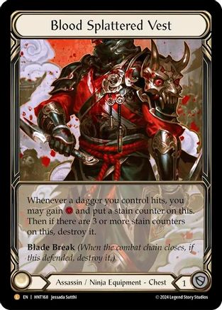 Blood Splattered Vest (Extended Art) (HNT168) - The Hunted