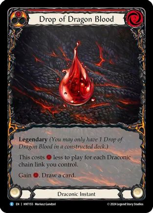 Drop of Dragon Blood (Extended Art) (HNT155) - The Hunted