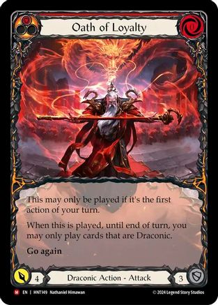 Oath of Loyalty (Extended Art) (HNT149) - The Hunted