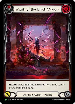 Mark of the Black Widow - GEM021 (GEM021) - GEM Pack 1