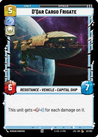 D'Qar Cargo Frigate (52/252) - Jump to Lightspeed
