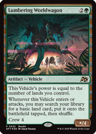 Lumbering Worldwagon (-422) - Unique and Miscellaneous Promos