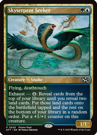 Skyserpent Seeker (-420) - Promo Pack: Aetherdrift