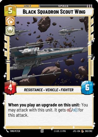 Black Squadron Scout Wing (202/262) - Jump to Lightspeed