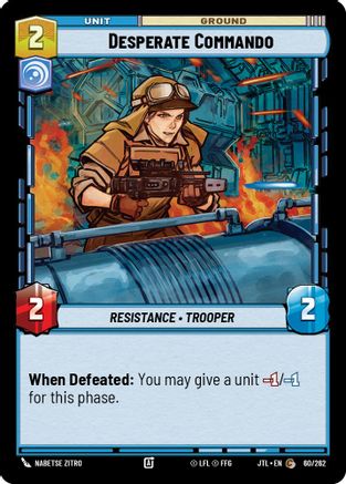 Desperate Commando (060/262) - Jump to Lightspeed