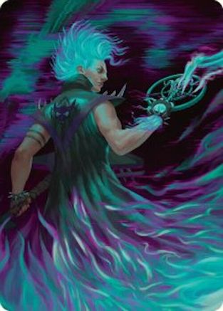 Winter, Cursed Rider Art Card (AADFT-007) - Art Series: Aetherdrift