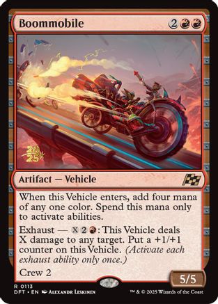 Boommobile (PRE-113) - Prerelease Cards Foil