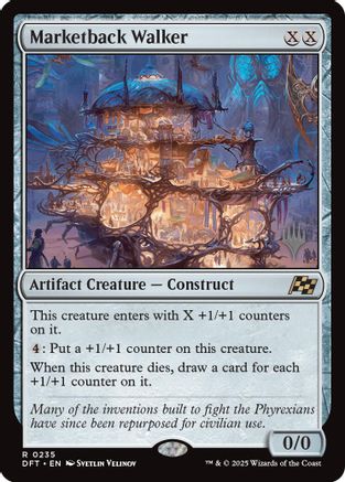 Marketback Walker (PPDFT-235) - Promo Pack: Aetherdrift Foil