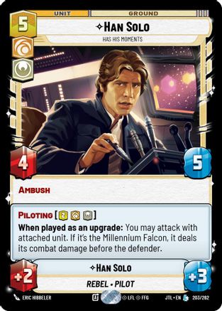 Han Solo - Has His Moments (203/257) - Jump to Lightspeed