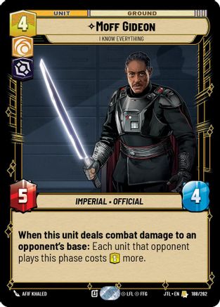 Moff Gideon - I Know Everything (188/262) - Jump to Lightspeed