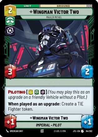 Wingman Victor Two - Mauler Mithel (084/257) - Jump to Lightspeed