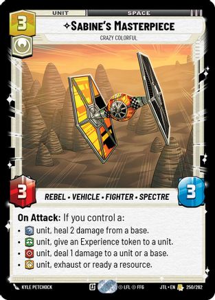 Sabine's Masterpiece - Crazy Colorful (250/257) - Jump to Lightspeed