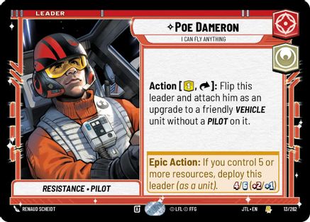 Poe Dameron - I Can Fly Anything (013/257) - Jump to Lightspeed