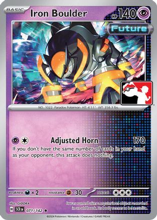 Iron Boulder 71 - Prize Pack Series Cards