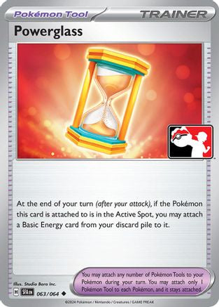Powerglass - 063/064 63 - Prize Pack Series Cards