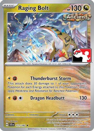 Raging Bolt 111 - Prize Pack Series Cards
