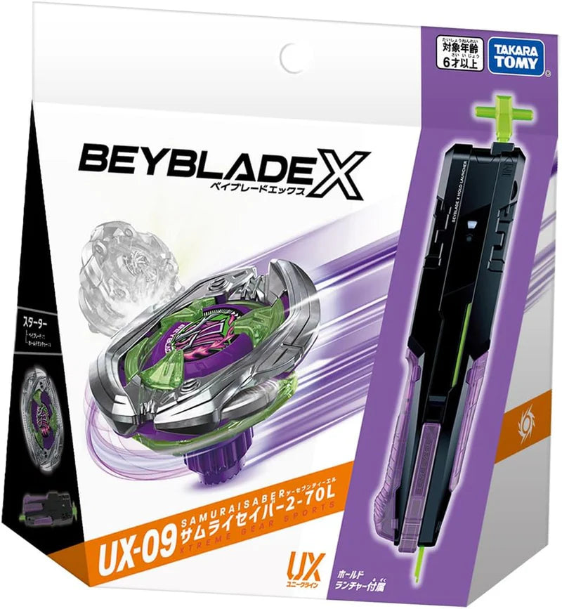 BEYBLADE X UX-09 Samurai Saber
