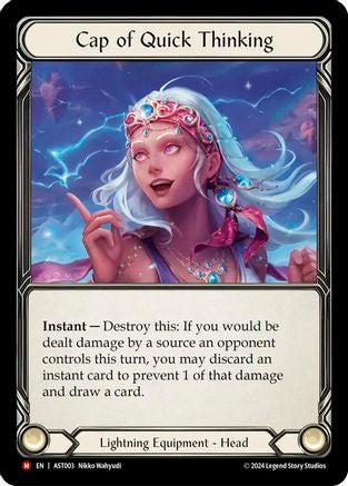 Cap of Quick Thinking (AST003) - Armory Deck: Aurora