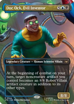 Doc Ock, Evil Inventor (Borderless) (-024) - Marvel's Spider-Man: Eternal-Legal